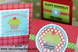 birthday cards 3 crafting chicks