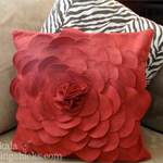 Thumbnail image for Felt Flower Pillow
