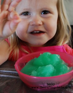Ellie with Slime