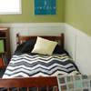 Thumbnail image for Clearance Blanket turned Chevron Quilt