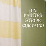 Thumbnail image for DIY Striped Blackout Curtains {using ScotchBlue Painter’s Tape with Edge-Lock Protector}