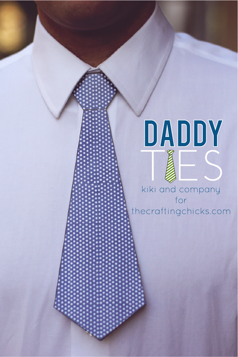 Fathers Day Tie Mens I love my Daddy Neckties by Three Rooker