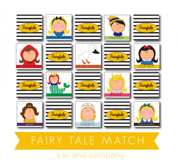 Fairy Tale Match from kiki and company. LOVE it!