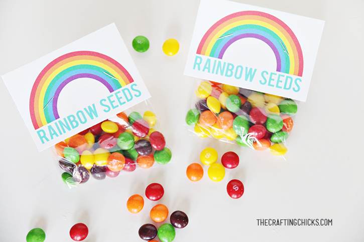 Rainbow Seeds Free Printable The Crafting Chicks