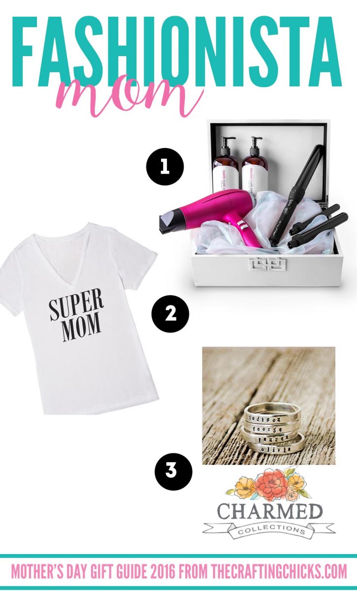 Mother's Day Gift Guide for the Fashionista Mom on thecraftingchicks.com