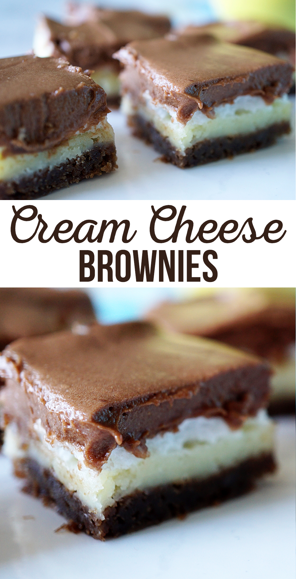 Cream Cheese Brownies take brownies to a whole new level! With 4 decadent layers of cream cheese, marshmallow and of course chocolate.