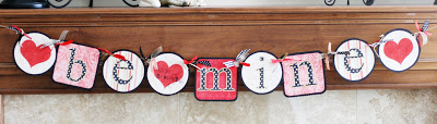 DIY Valentine Crafts | Valentine Banner
