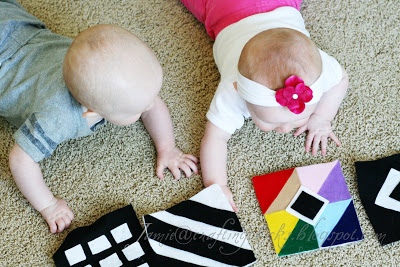 Playtime Felt Squares for Baby