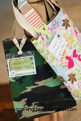 Cricut Fun: Easy Library Bags - Dash Of Evans