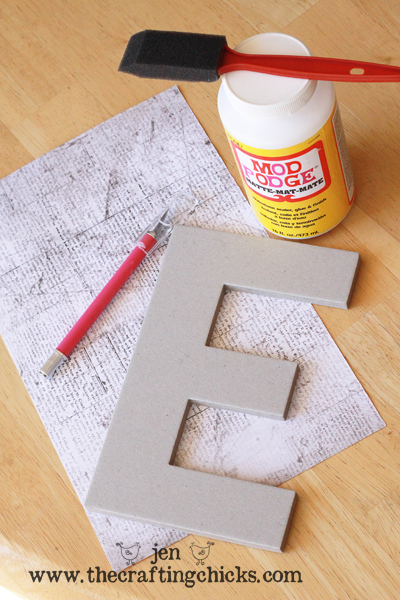 {Simple Personalized Decor - Tuesday Tip} - The Crafting Chicks