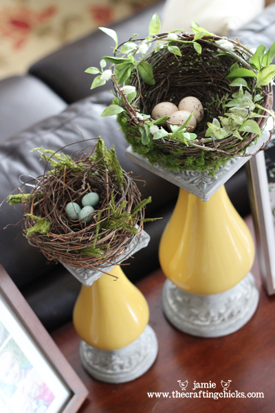 {Easter Garland and Easy Decor Ideas} - The Crafting Chicks