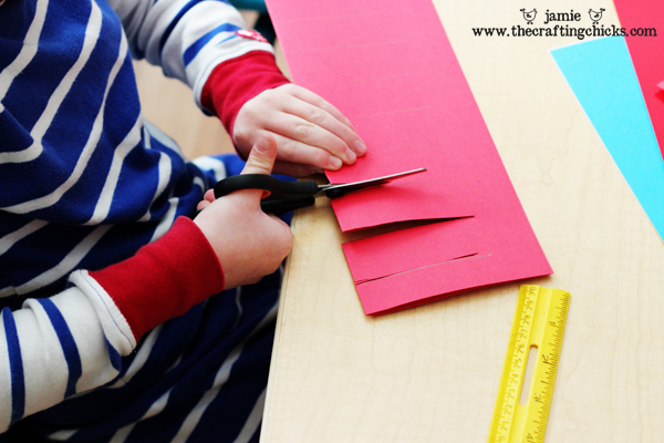 Paper Lantern Kid's Craft 4th of July Style - The Crafting Chicks