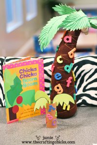 Chicka Chicka Boom Boom-ABC Kid's Craft - The Crafting Chicks