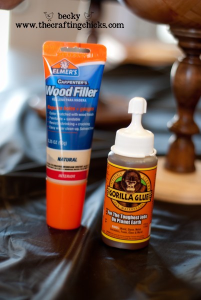Wood filler and Glue