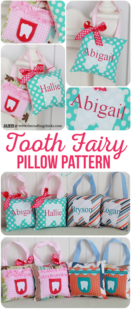 Free Tooth Fairy Pillow Pattern