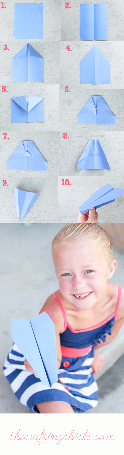 one paper airplane every kid should know how to make