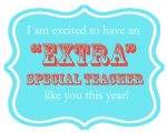 "Extra" Special Teacher Gift Idea - The Crafting Chicks