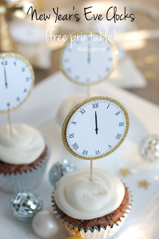cupcake-toppers-to-Celebrate-New-Years-Eve-with-this-free-printable-midnight-clocks-via-NoBiggie.net_