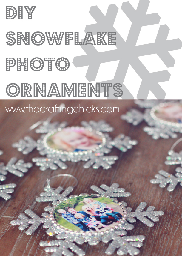 Snowflake Photo Ornaments