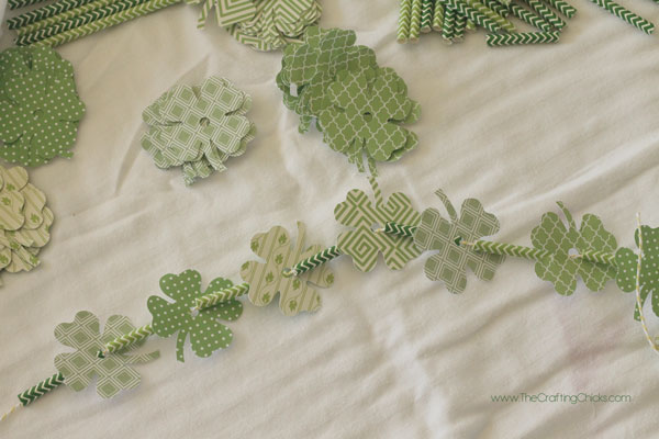 DIY Four Leaf Clover Necklace - A simple St. Patrick's Day craft