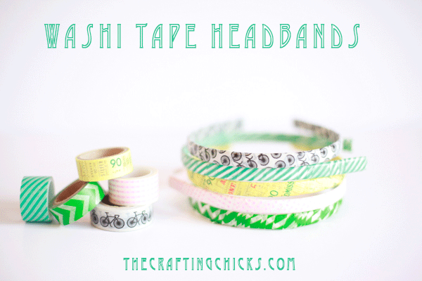Washi Tape Headbands