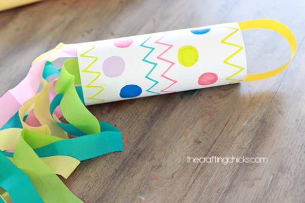 Spring Windsock Kid Craft - The Crafting Chicks