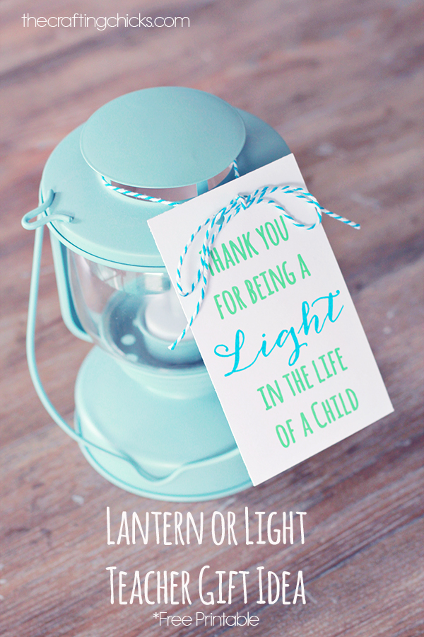 lantern teacher gift idea