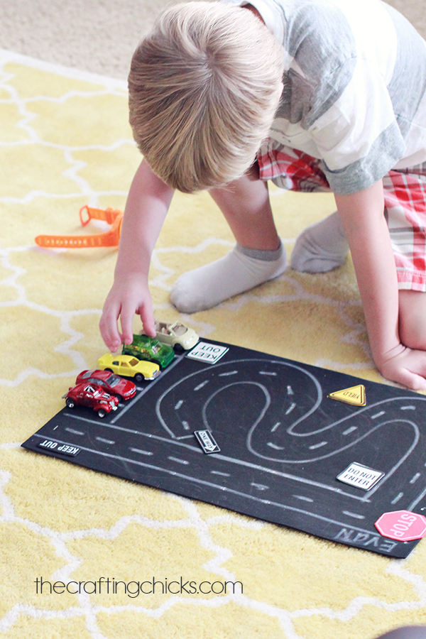DIY Car Play Mat | Kids Activity