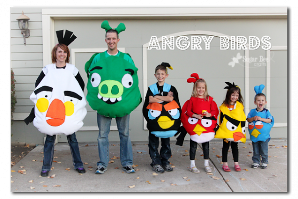 Angry Birds Family Costume