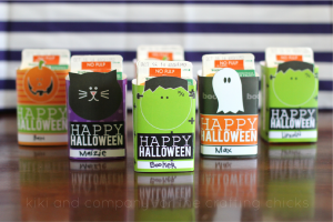 Printable Halloween Juice Box Covers {free printable} - The Crafting Chicks