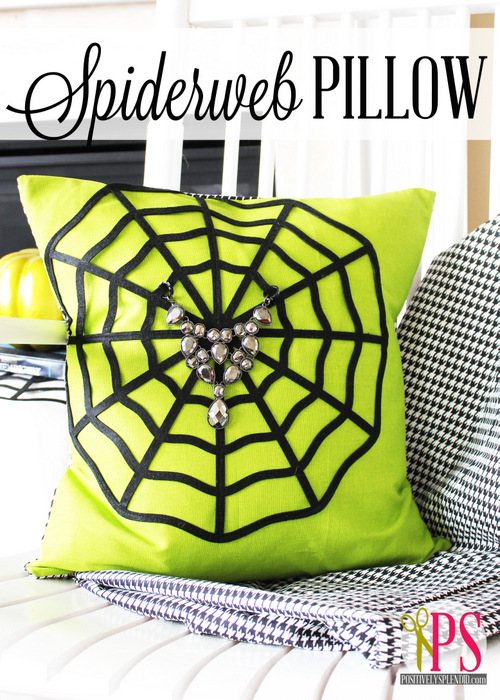 spiderweb pillow title