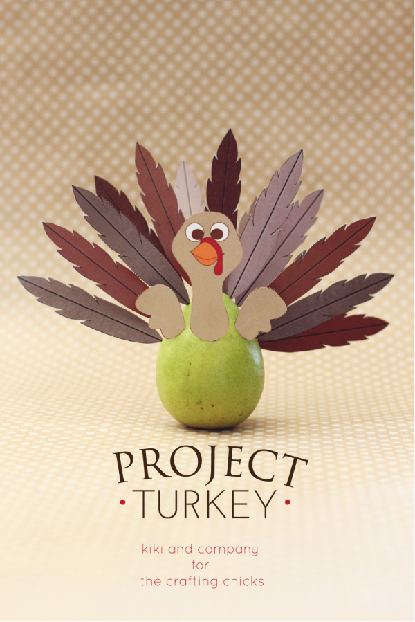 Project Turkey at the crafting chicks. perfect for thanksgiving.