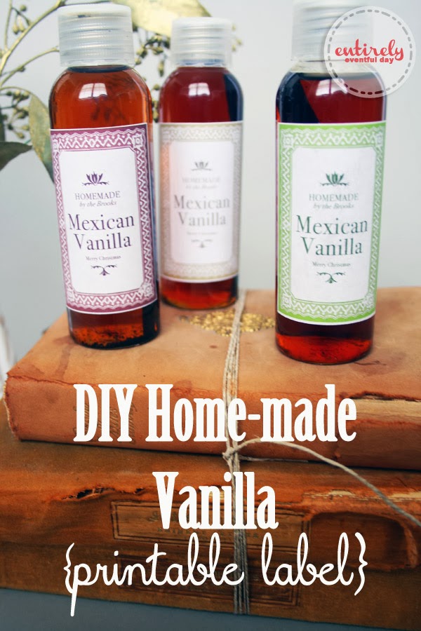 Homemade Vanilla Recipe