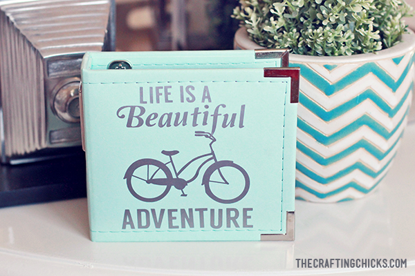 Diy Photo Album Cover Life Is A Beautiful Ride The Crafting Chicks