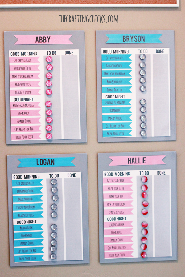 15 easy chore charts that your kids will love! These printables are so great (and easy)!