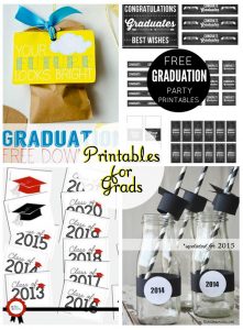 Graduation Printables and Gift Ideas - The Crafting Chicks