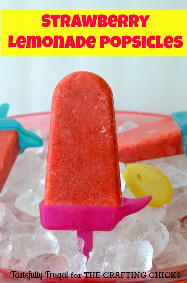Strawberry Lemonade Popsicles: These fruity treats are the perfect way to cool down on a hot, summer day.