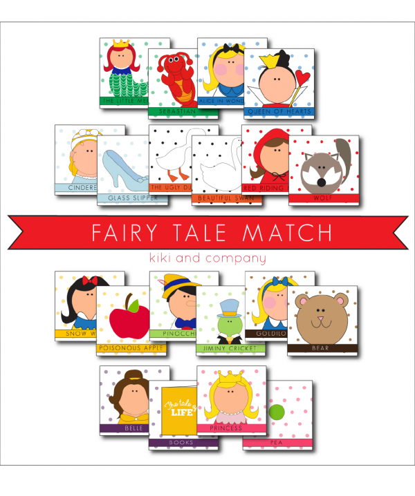 Fairy Tale match game 