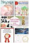 Fairy Tale Printables and Activities - The Crafting Chicks