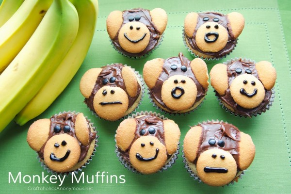 Monkey Banana Muffins