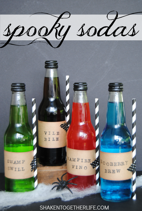 Spooky Sodas from Shaken Together