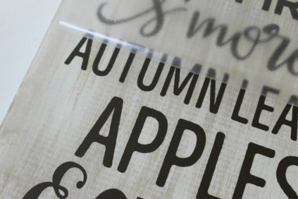 Weathered Wood Sign