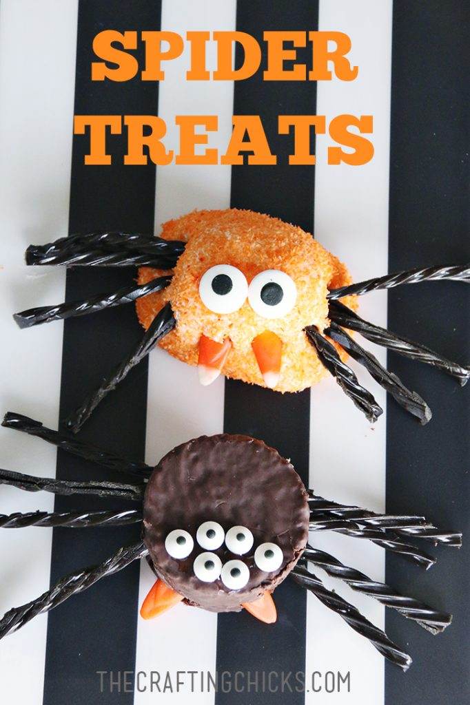 Halloween Spider Treats The Crafting Chicks