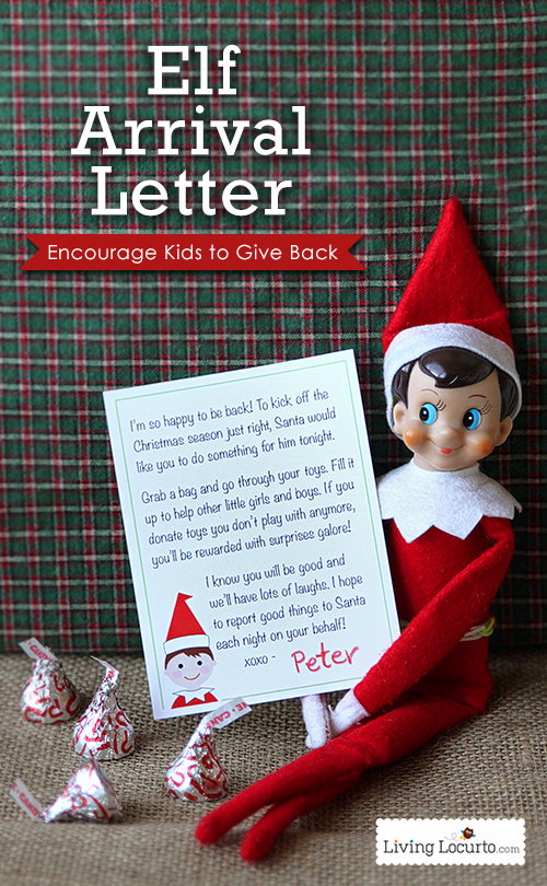 Elf Arrival Letter Free Printable