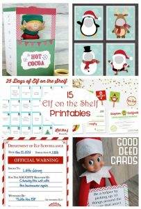 Elf on the Shelf Printables - The Crafting Chicks