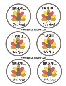 Free Printable Thankful Tags