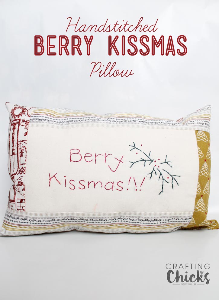 Berry Kissmas Pillow