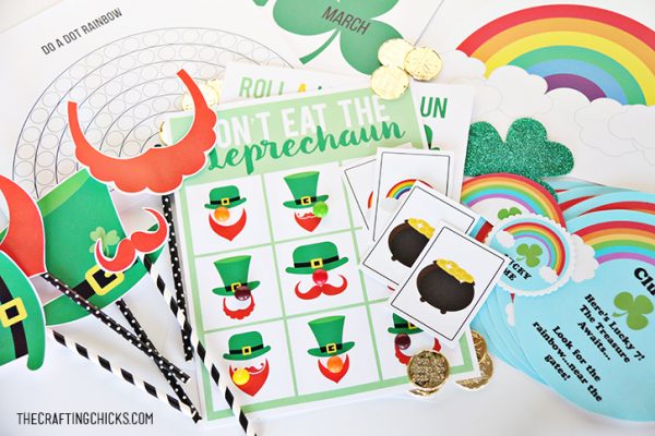 St. Patrick's Day Printable Pack - The Crafting Chicks