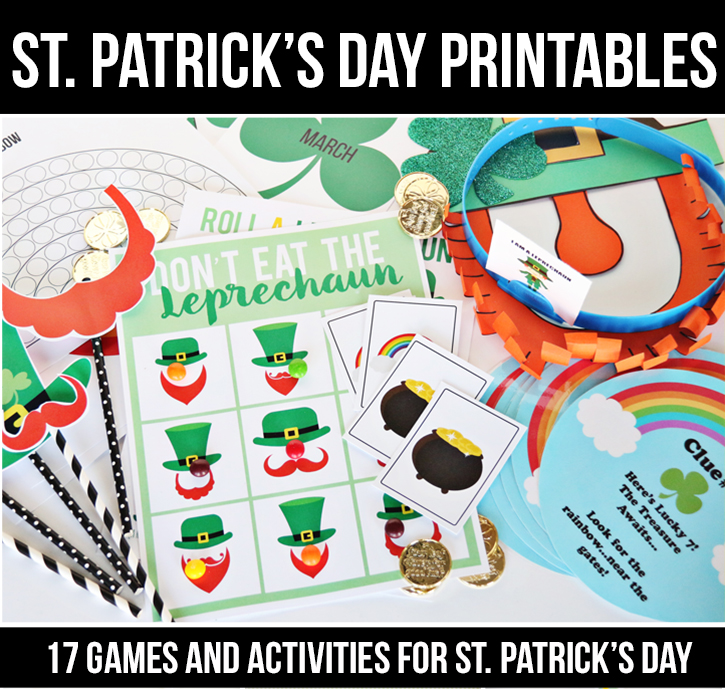 St. Patrick's Day Printables Pack