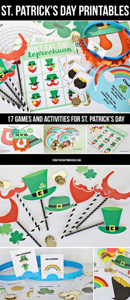 St. Patrick's Day Printable Pack - The Crafting Chicks